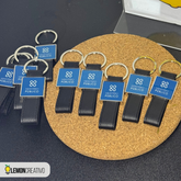 Llavero de Piel Sintética PU Personalizado - Lemon Creativo